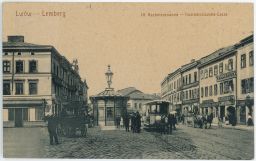 Lwów Kazimierzowska tramvaj koňka Klausner