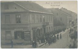 Piotrków Trybunalski pikarnia Podgórski sanitka fronta na chléb