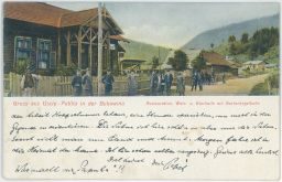 Uscie Putilla Bukowina restauration Ukrajina 1909