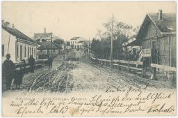 Radymno Jarosław Ulica kolejowa 1906