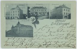Zalaegerszeg okénková Maďarsko 1899