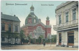 Judaica Debrecen synanoga Izraelita imaház 1916