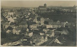 Turnov Semily celkový pohled Grafo Čuda 1932