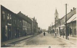 Olomouc Hodolany Jiráskova Budoucnost benzínová pumpa FotoFon 1930