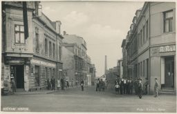 Košťany Kosten Teplice obchody lidé foto Koman 1933