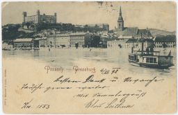 Pozsony Pressburg Bratislava 1898