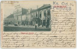 Budapest Föutcai részlet 1899