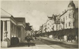 Františkovy lázně Franzensbad Kirchenstrasse EAGF 1919