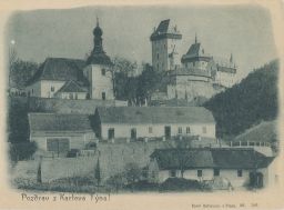 Karlštejn Beroun Bellmann 1899