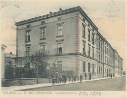 Armáda vojsko Šumperk kasárna 1904