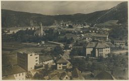 Štěchovice Praha-západ celkový pohled přehrada