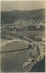Štěchovice Praha-západ celkový most přehrada