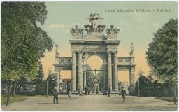 Hořice Jičín portál městský hřbitov