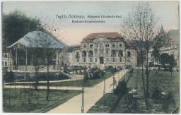 Teplice Elisabetiny lázně léčba rádiem 1912