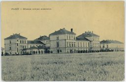 Plzeň městaká veřejná nemocnice 1908