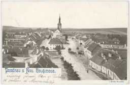 Rousínov Vyškov 1900 PANORAMA