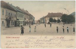 Česká Skalice Náchod náměstí 1901