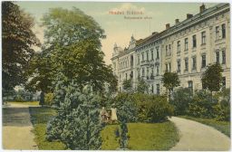 Hradec Králové Rokycanová DĚTIČKY V PARKU 1910