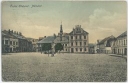 Česká Třebová náměstí 1909