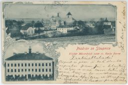 Sloupnice Ústí nad Orlicí klášter Milosrdných sester Boromejek 1901