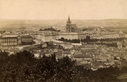 Hradčany z Petřína, vizitka č.87