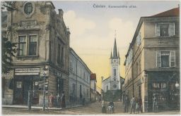 Čáslav Kutná Hora Komenského papír knihy Václav Řípa