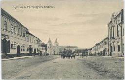 Bystřice nad Pernštejnem Žďár nad Sázavou náměstí Richard Onz