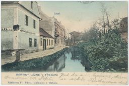 Třeboň Jindřichův Hradec Bertiny lázně Hostinec Leopold Melichar