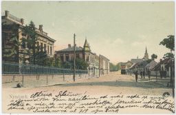 Nymburk ulice foto Špoutil 1904