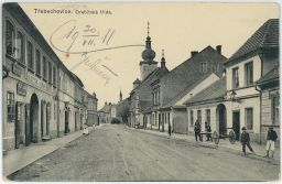Třebechovice Hradec Králové Orebitská Hostinec U Koruny 1909