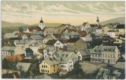 Český Dub Liberec celkový pohled 1911
