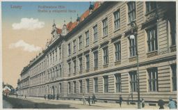 Louny Poděbradova školy L&P Praha 1920