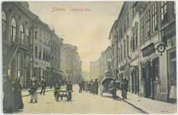 Jihlava Špitálská ulice Heinrich Weiss 1906