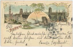 Lito Gdaňsk Danzig Polsko 1898
