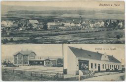 Železnice nádraží Mladotice hotel Plzeň-sever