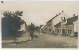 Velký Osek Kolín ulice hostinec dětičky
