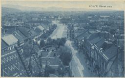Košice Hlavná ulica celkový pohled JKO 1926