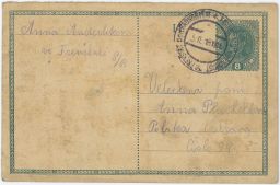Korenspondenční lístek Karel RU Frenštát 1918