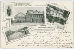 Brandýs nad Labem Praha-východ lékárna most 1899