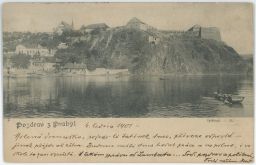 Praha Vyšehrad skála Bellmann 1900