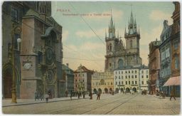 Praha Staroměstské náměstí 1908