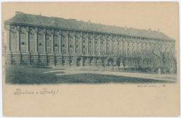 Armáda vojsko Praha Pohořelec Černín kasárny dělostřelectva Bellmann 1899
