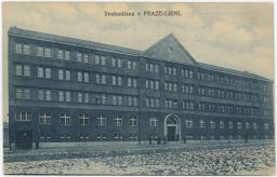Praha Libeň noclehárna svobodárna 1923