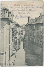 Praha Pražské Benátky 1908