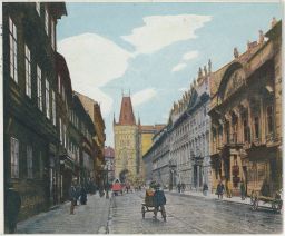 Praha Hybernská Prašná brána