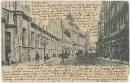 Praha Na Poříčí Hotel U císaře rakouského 1903