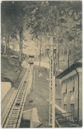 Karlovy Vary Karlsbad lanovka Freundschaftshöhe 1913
