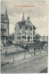 Karlovy Vary Karlsbad villa Strunz foto Krüger 1915