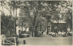 Karlovy Vary Karlsbad Waldrestaurant a café St. Leonard 30. léta