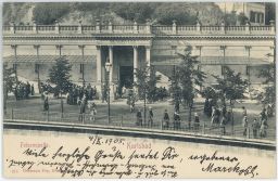 Karlovy Vary Karlsbad Felsenquelle 1905